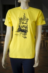 Tričko Karel IV. - žluté